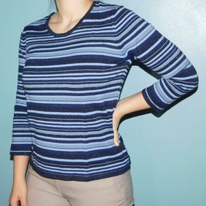 Womens blue sweater